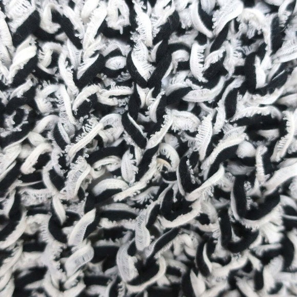 Isabel Marant Pullover Sweater Wenji White/Black Cotton-Blend Loose Knit Size 34 - Picture 2 of 8